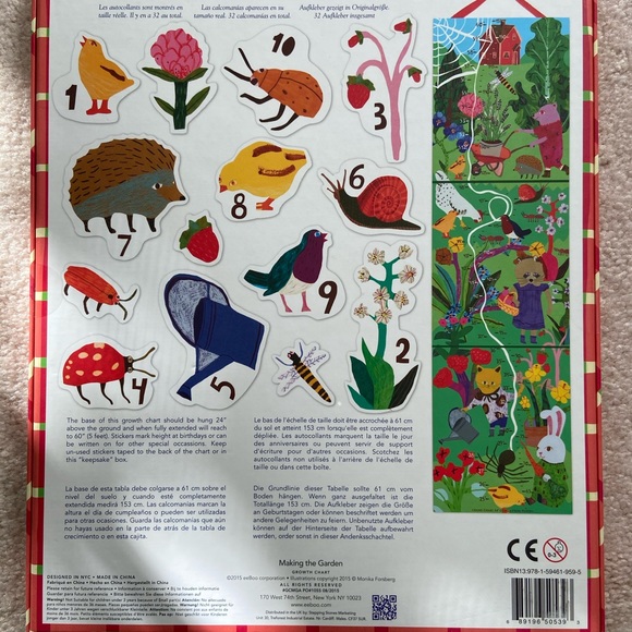 Unopened Growth chart - Picture 2 of 2